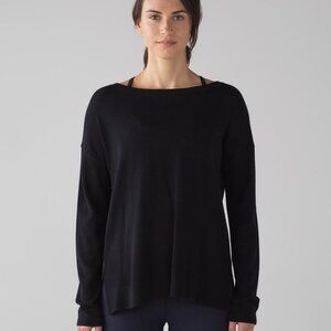 Lululemon Well Being Sweater - 8 Black